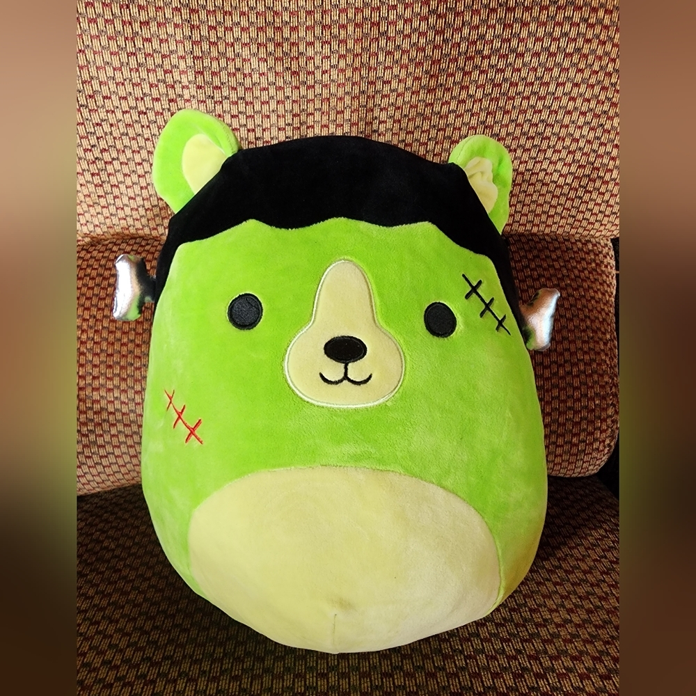 Squishmallows Len the Frankenbear